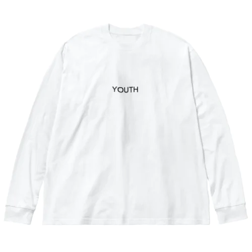 YOUTH Long Sleeve T-Shirt(White) ビッグシルエットロングスリーブTシャツ