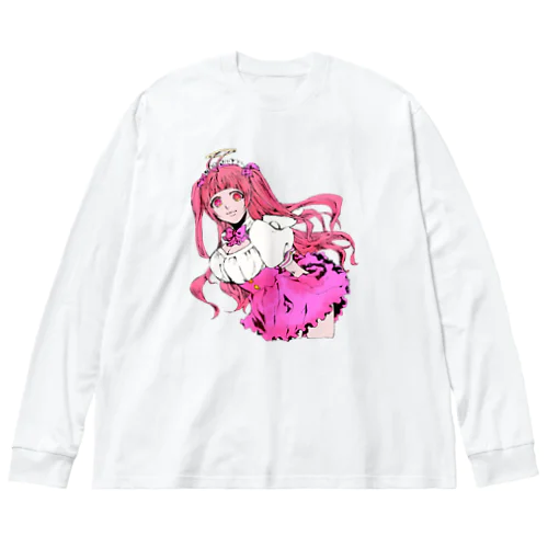 ハジメマシテ Big Long Sleeve T-Shirt