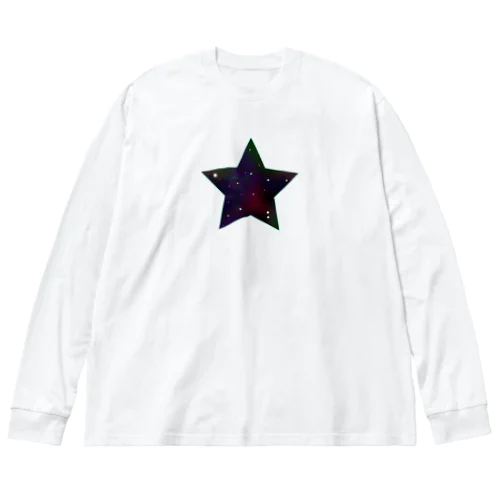 星　宇宙 Big Long Sleeve T-Shirt