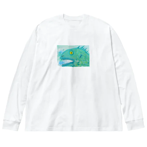 オバケな魚 Big Long Sleeve T-Shirt