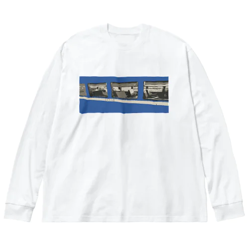 普快車 ビッグシルエットロングスリーブTシャツ