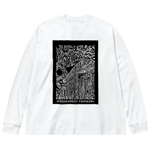 邪悪の三塔 Big Long Sleeve T-Shirt