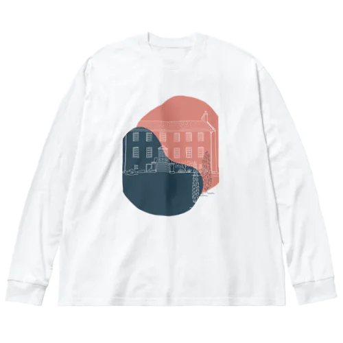 事件の匂いがするペンション。 Big Long Sleeve T-Shirt