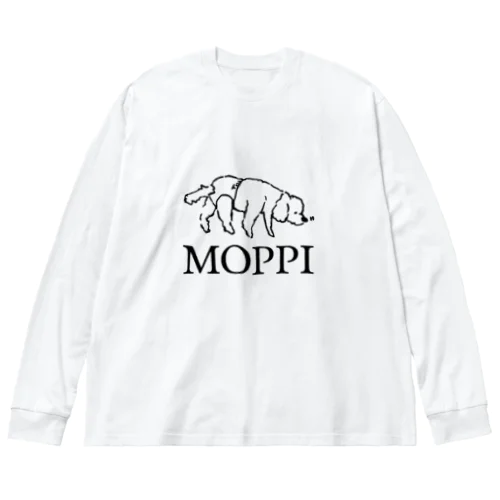 MOPPI ビッグシルエットロングスリーブTシャツ