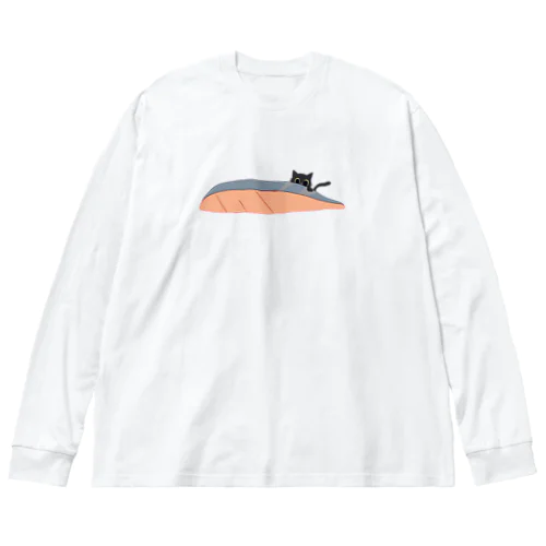 鮭cat ビッグシルエットロングスリーブTシャツ