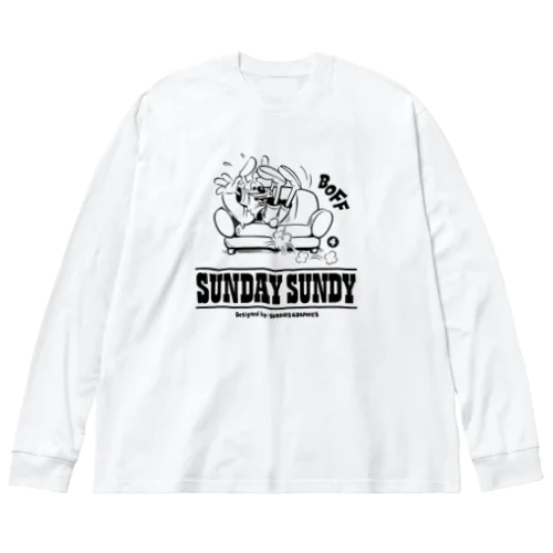 SUNDAY SUNDY No.4 ビッグシルエットロングスリーブTシャツ