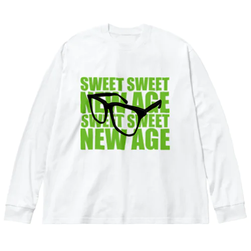 New Age （キミドリ） ビッグシルエットロングスリーブTシャツ