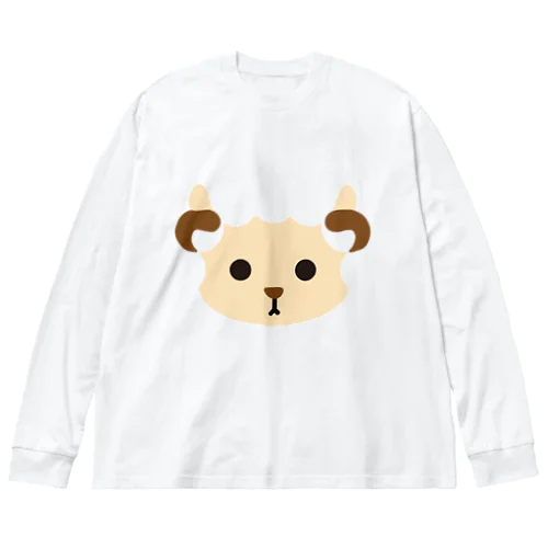 干支アップ-未-animal up-アニマルアップ- Big Long Sleeve T-Shirt