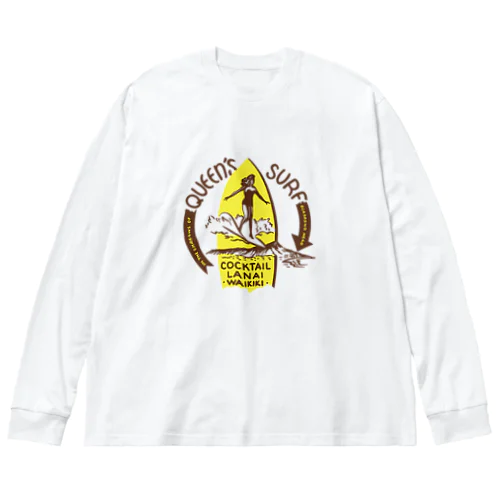 QUEEN'S SURF ビッグシルエットロングスリーブTシャツ