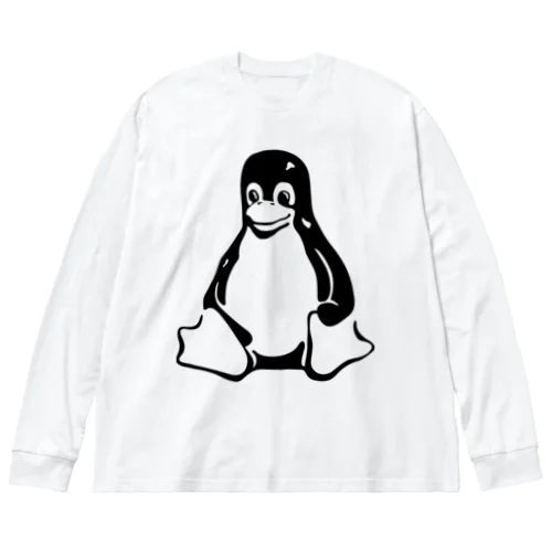 Tuxくん Big Long Sleeve T-Shirt