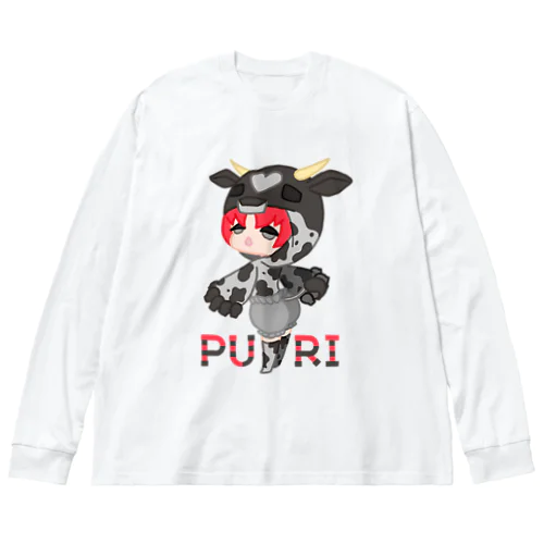 ぷり☆コウシちゃん Big Long Sleeve T-Shirt