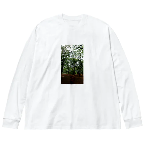 woods and soil ビッグシルエットロングスリーブTシャツ