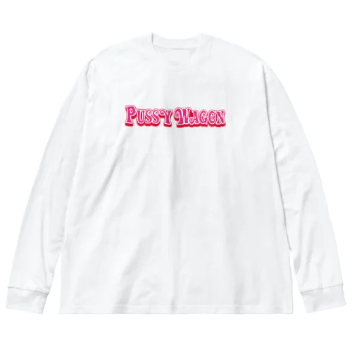 PUSSY WAGON ビッグシルエットロングスリーブTシャツ