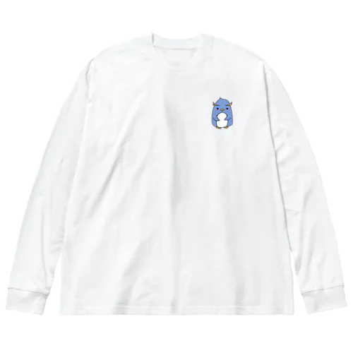 ちょこんペンギン ビッグシルエットロングスリーブTシャツ