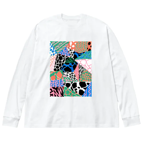 Animalz🐾バックプリント ビッグシルエットロングスリーブTシャツ