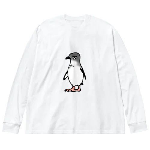 コガタペンギンA ビッグシルエットロングスリーブTシャツ