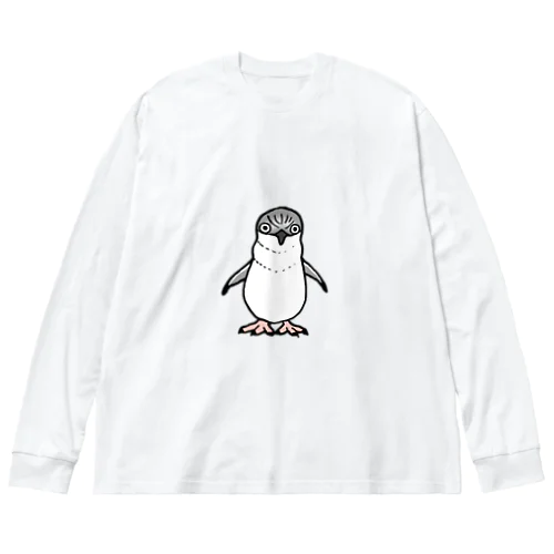 ハネジロペンギンA ビッグシルエットロングスリーブTシャツ