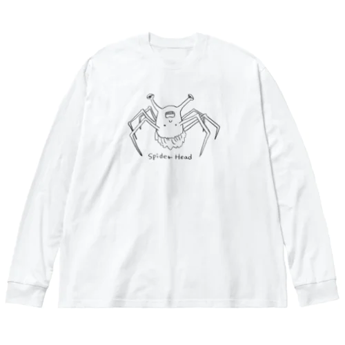 spider head（スパイダーヘッド） Big Long Sleeve T-Shirt