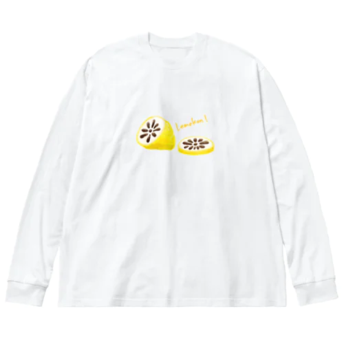 れもこん ビッグシルエットロングスリーブTシャツ