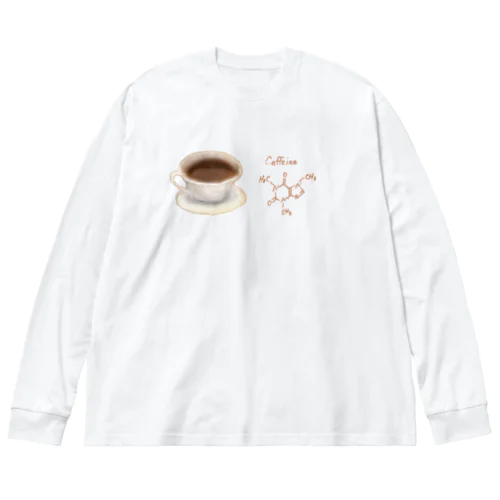 カフェイン ビッグシルエットロングスリーブTシャツ