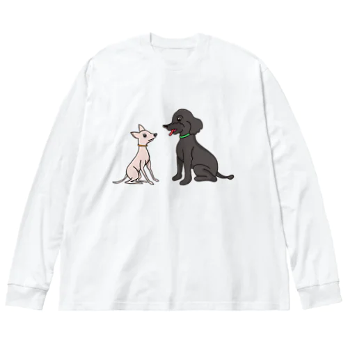 へちまめろん ビッグシルエットロングスリーブTシャツ