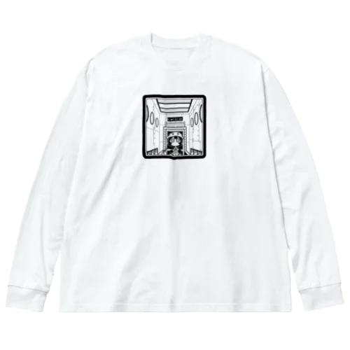 操縦席 ビッグシルエットロングスリーブTシャツ