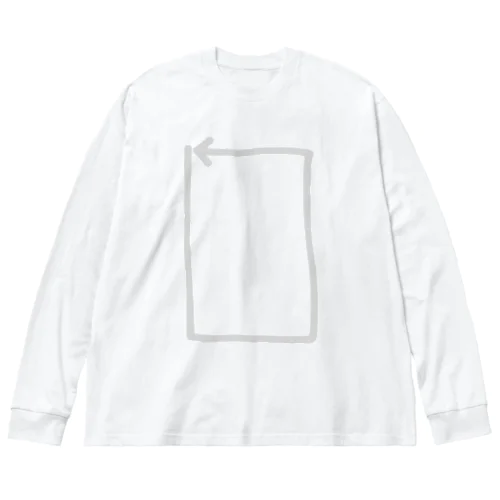 ⬜︎ Big Long Sleeve T-Shirt