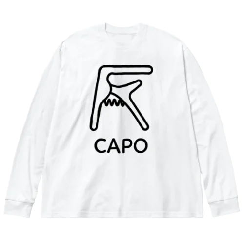 カポ ビッグシルエットロングスリーブTシャツ