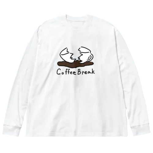 コーヒーブレイク ビッグシルエットロングスリーブTシャツ