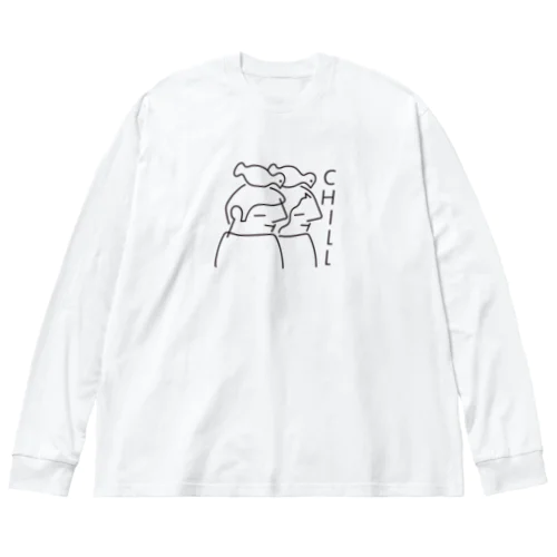 CHILL ビッグシルエットロングスリーブTシャツ