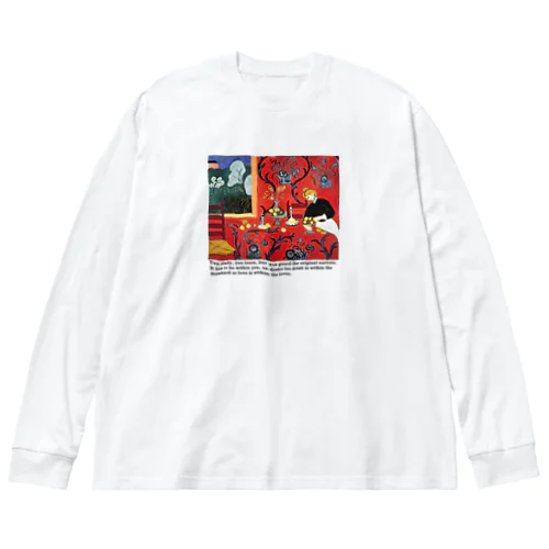 アンリ・マティスTシャツ Big Long Sleeve T-Shirt