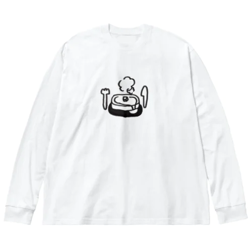 喫茶店のホットケーキ Big Long Sleeve T-Shirt