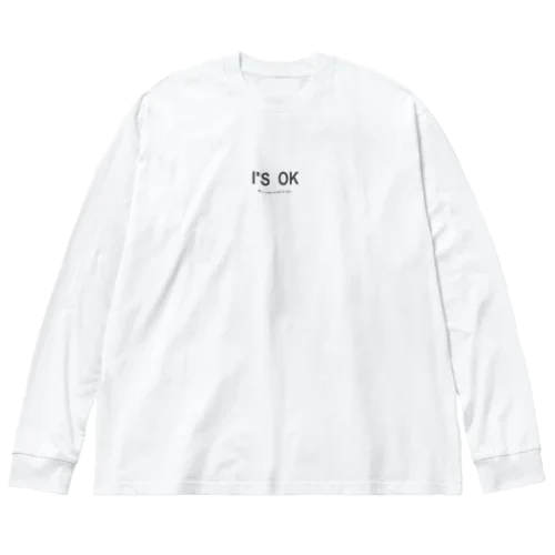 it's OK👍 Big Long Sleeve T-Shirt