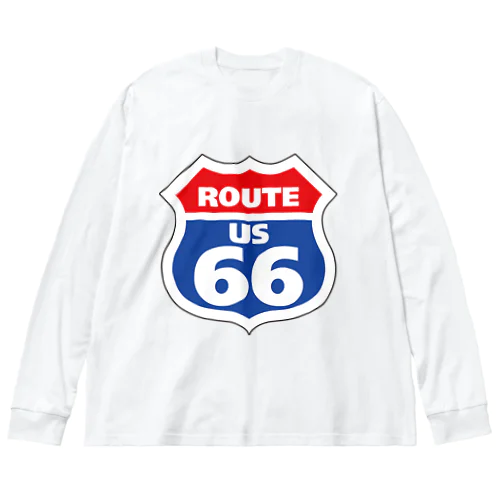 Route66 ／ ルート66 ビッグシルエットロングスリーブTシャツ