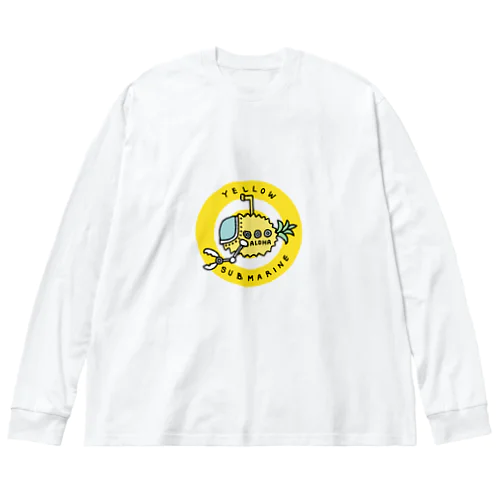 Yellow　Submarine Big Long Sleeve T-Shirt