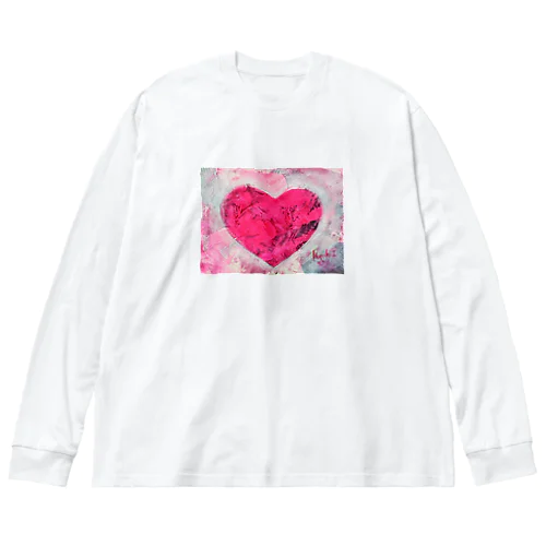 My Heart-001 ビッグシルエットロングスリーブTシャツ