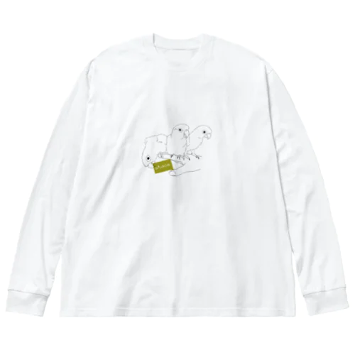 ウロコインコちゃんズ Big Long Sleeve T-Shirt