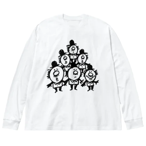 ちっさいおじさんたち Big Long Sleeve T-Shirt