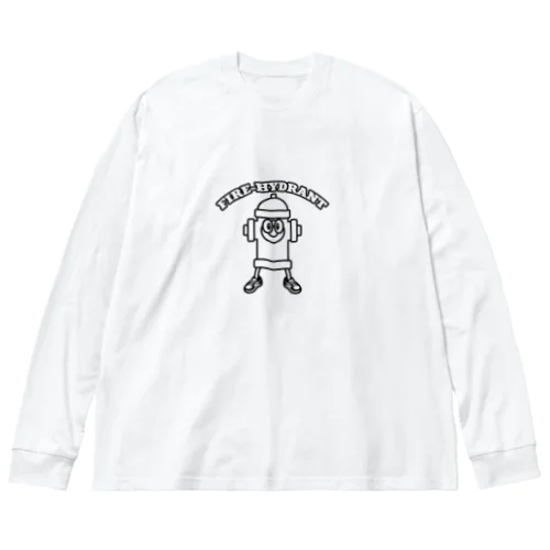 firehydrant_boy ビッグシルエットロングスリーブTシャツ