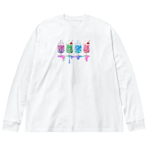 クリームソーダ Big Long Sleeve T-Shirt