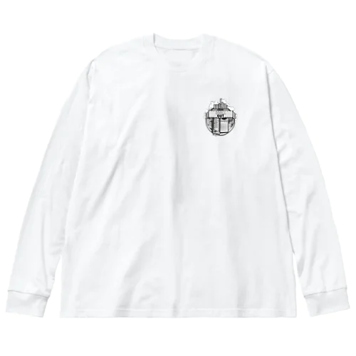 Nurando cigarette Logo / back Big Long Sleeve T-Shirt