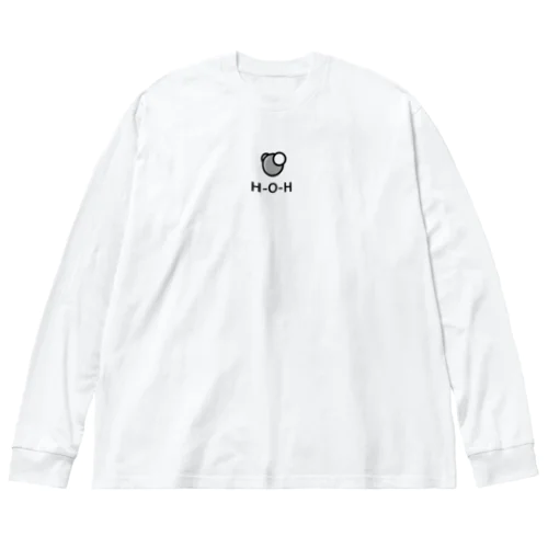 水分子 パターン1 Big Long Sleeve T-Shirt