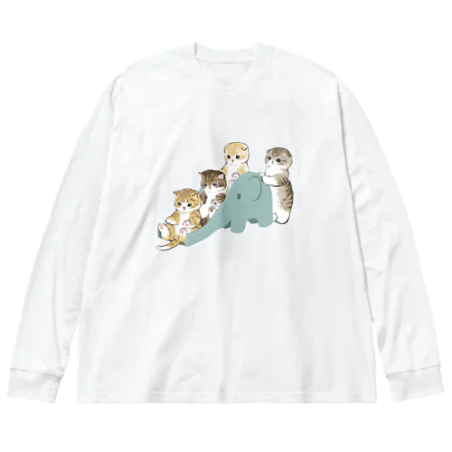 もふもふ渋滞 Big Long Sleeve T-Shirt