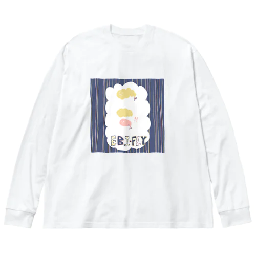 EBI-FLY ビッグシルエットロングスリーブTシャツ