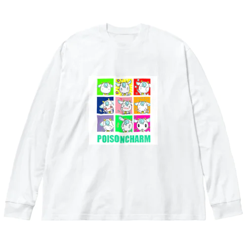 アオヤギさん百面相 Big Long Sleeve T-Shirt