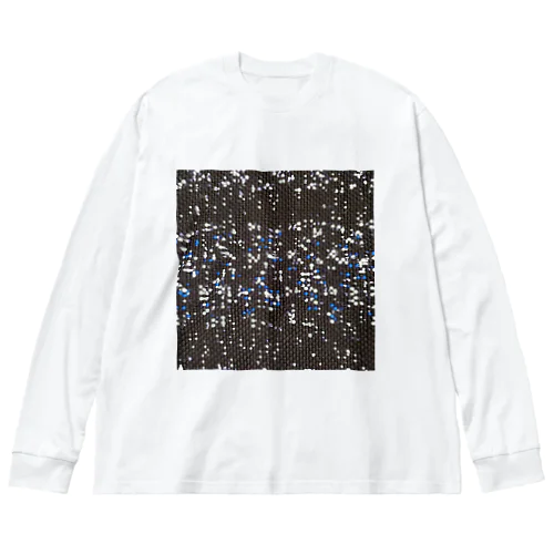 雪と蒼／カヨサトーTX Big Long Sleeve T-Shirt