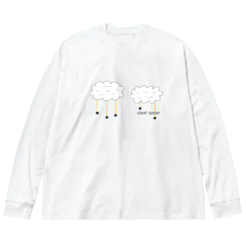 cloud spider 「雲から蜘蛛」 Big Long Sleeve T-Shirt