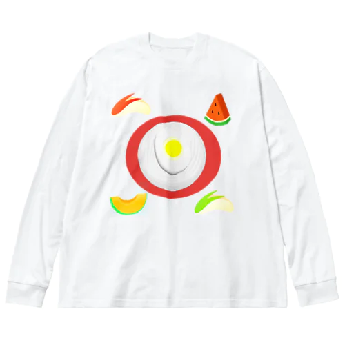 盛岡冷麺四季報 Big Long Sleeve T-Shirt