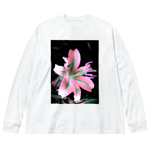 Wild Lily Variation Big Long Sleeve T-Shirt