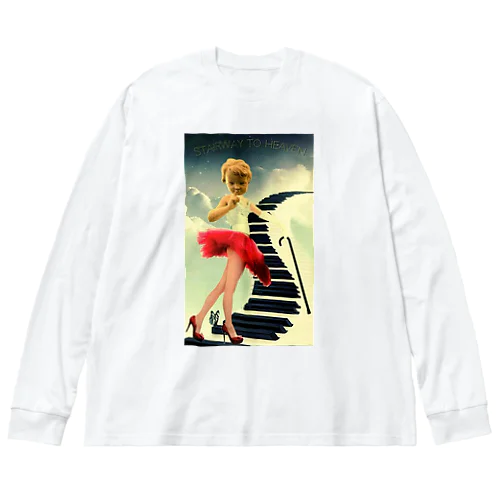 STAIRWAY TO HEAVEN ビッグシルエットロングスリーブTシャツ